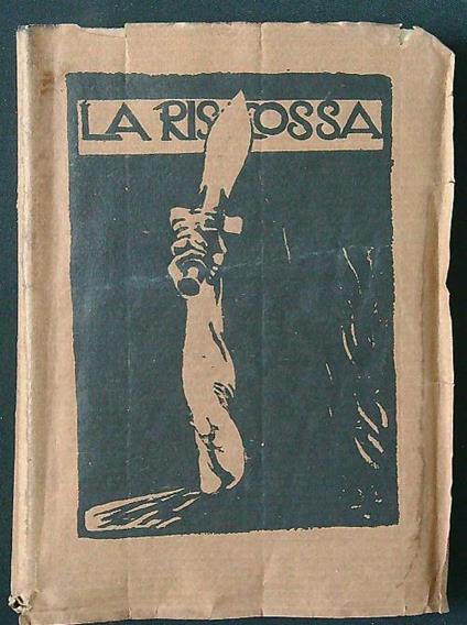 La riscossa - Gabriele D'Annunzio - copertina