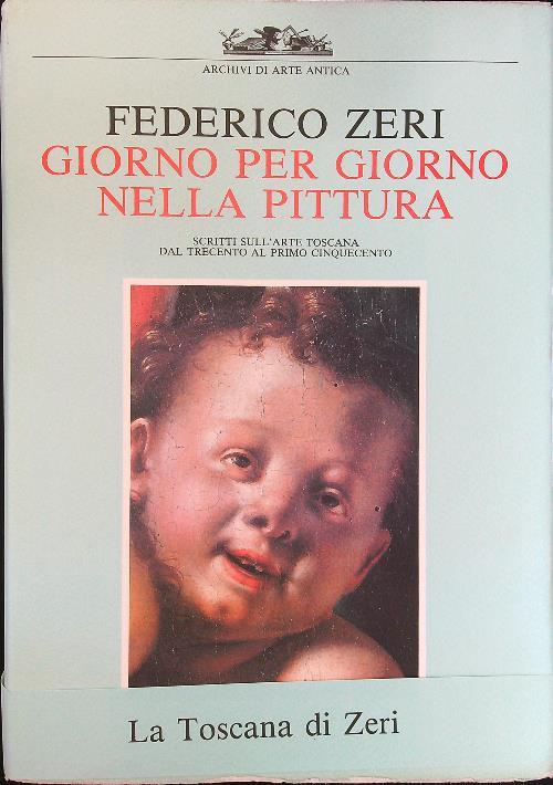 Giorno per giorno nella pittura - Federico Zeri - copertina