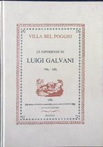 Le esperienze di Luigi Galvani 1786-1986