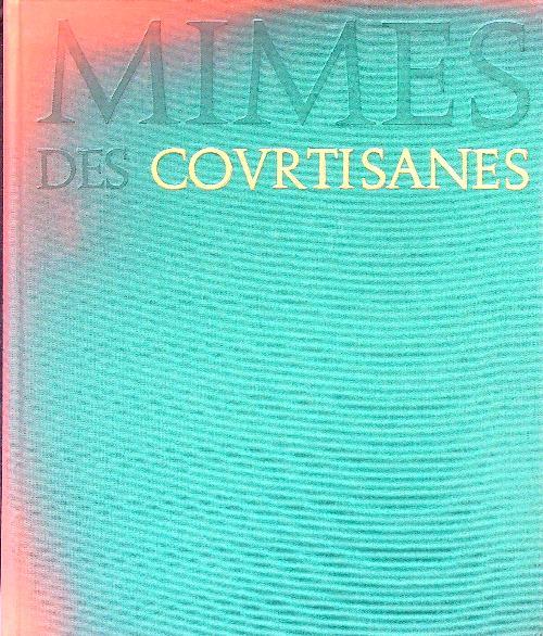 Mimes des courtisanes de Lucien de Samosate - copertina