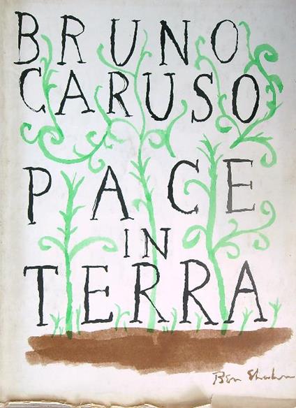 Pace in terra - Bruno Caruso - copertina