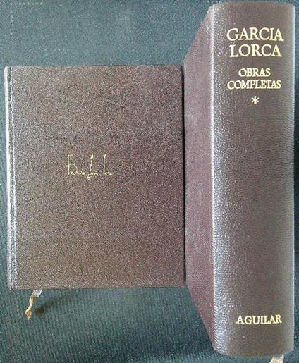 Obras completas 2 voll. - Federico Garcia Lorca - copertina