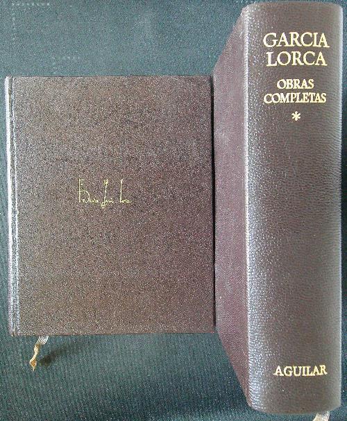 Obras completas 2 voll. - Federico Garcia Lorca - copertina