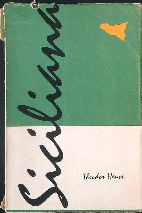 Siciliana - Theodor Heuss - copertina