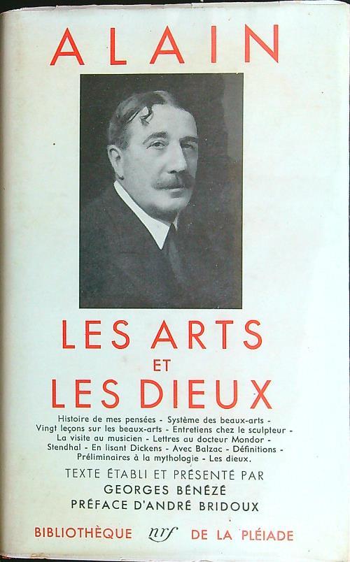 Les arts et les dieux - Alain - copertina