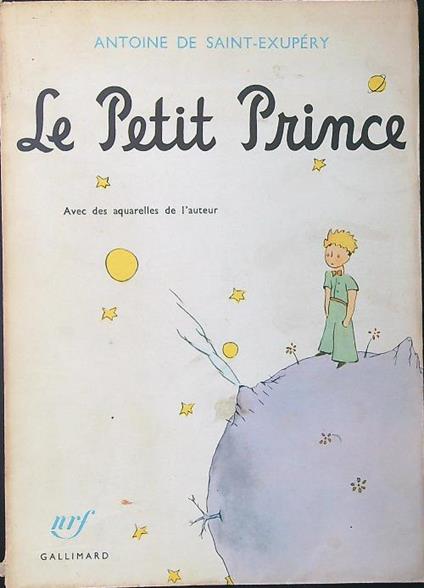 Le Petit Prince - Antoine De Sait-Exupery - copertina