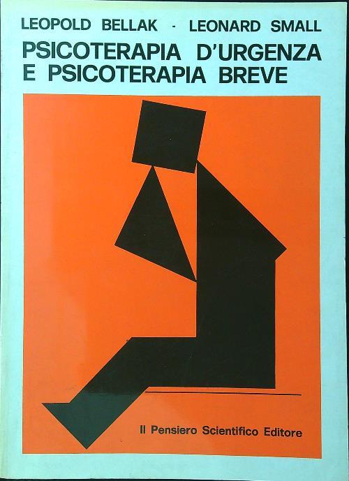 Psicoterapia d'urgenza e psicoterapia breve - Bellak - copertina