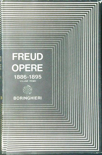 Opere vol. 1 1886-1895 - Sigmund Freud - copertina