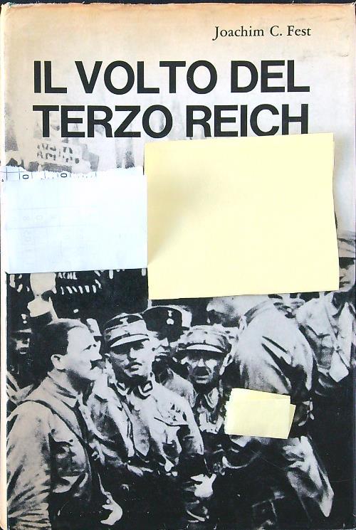 Il volto del Terzo Reich - Joachim C. Fest - copertina