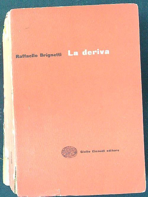 La deriva (da rilegare) - Raffaello Brignetti - copertina