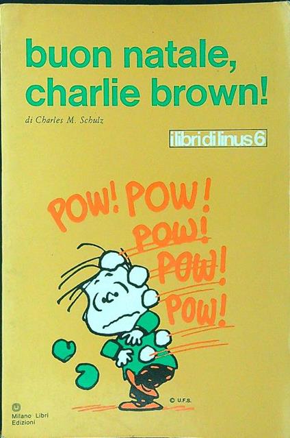 Buon Natale, Charlie Brown! - C. Schulz - copertina