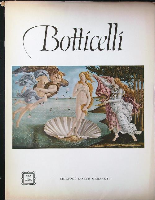 Botticelli - copertina