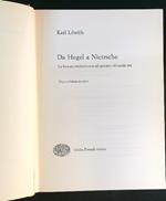 Da Hegel a Nietzsche