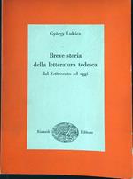 Breve storia della letteratura Tedesca