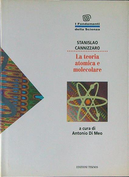 La  teoria atomica e molecolare - Stanislao Cannizzaro - copertina