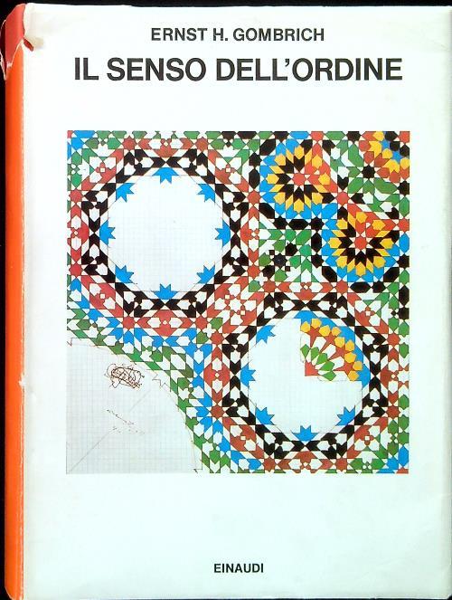 Il senso dell'ordine - Ernst H. Gombrich - copertina