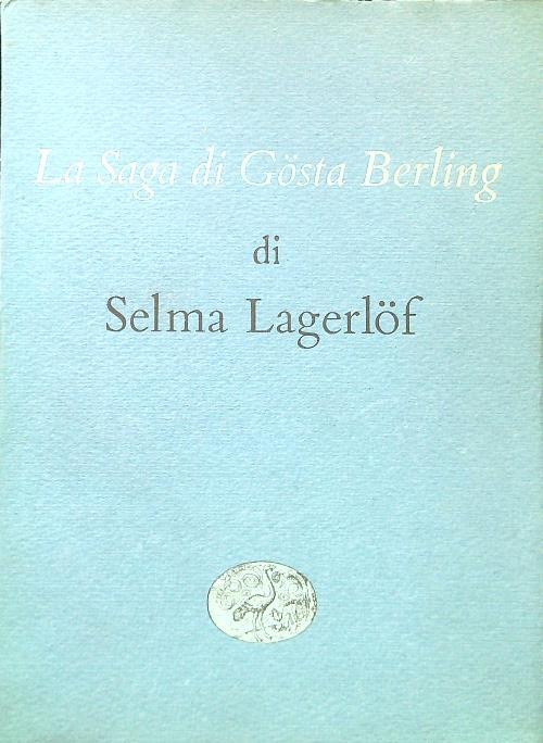 La Saga di Gosta Berling - Selma Lagerlof - copertina