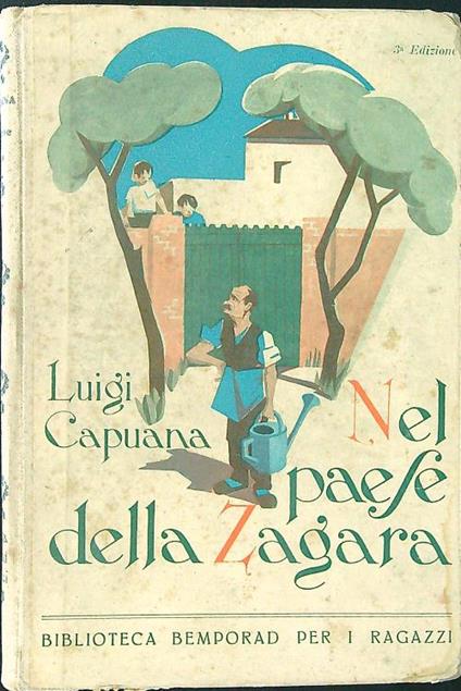 Nel paese della Zagara - Luigi Capuana - copertina