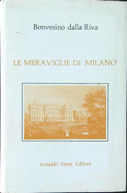 Le  meraviglie di Milano - Bonvesino Dalla Riva - copertina