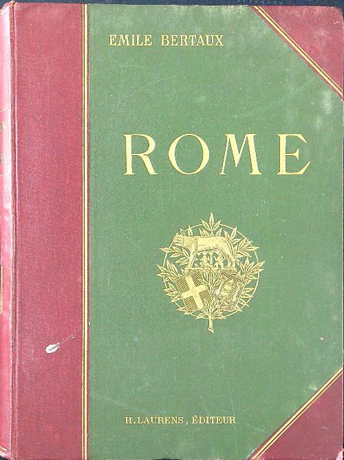 Rome - Emile Bertaux - copertina