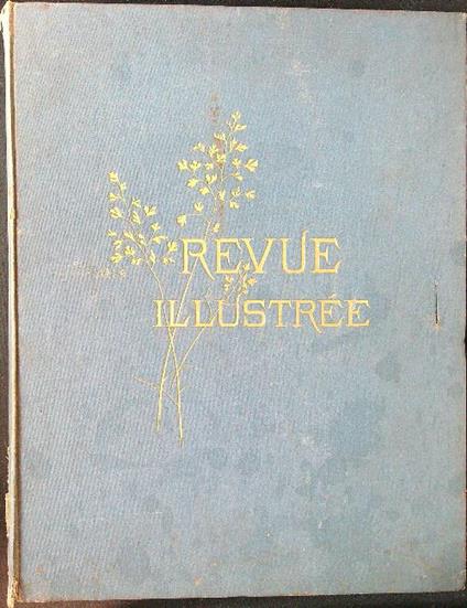 Revue Illustree tome 5 december 1887 juin 1888 - copertina