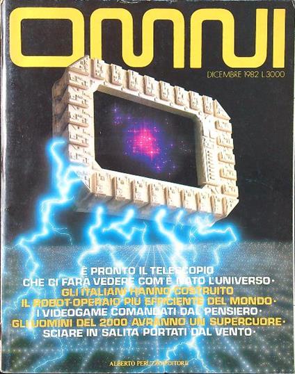 Omni dicembre 1982 - copertina