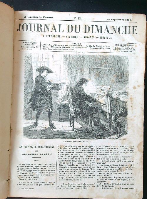 Journal du dimanche vol. 6 (pagine staccate) - copertina