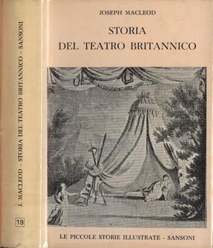 Storia del teatro britannico - Joseph Macleod - copertina