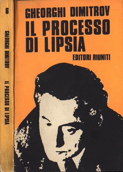 Il processo di Lipsia - Georgi Dimitrov - copertina