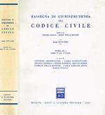 Rassegna Di Giurisprudenza Sul Codice Civile Tomo Ii Libro Iv