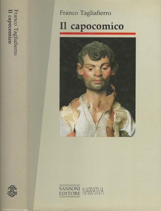 Il capocomico - Franco Tagliafierro - copertina