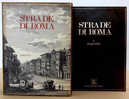 Strade di Roma - Sergio Delli - copertina