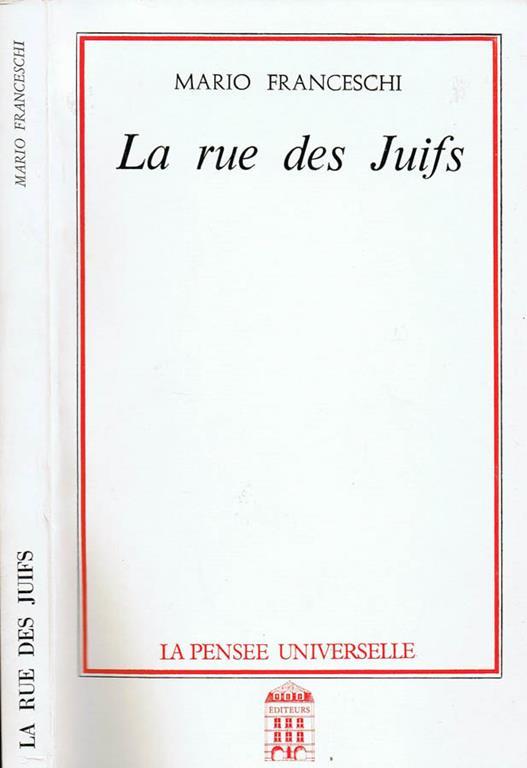 La Rue des Juifs - Mario Franceschi - copertina