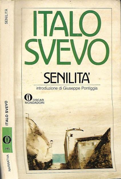 Senilità - Italo Svevo - copertina