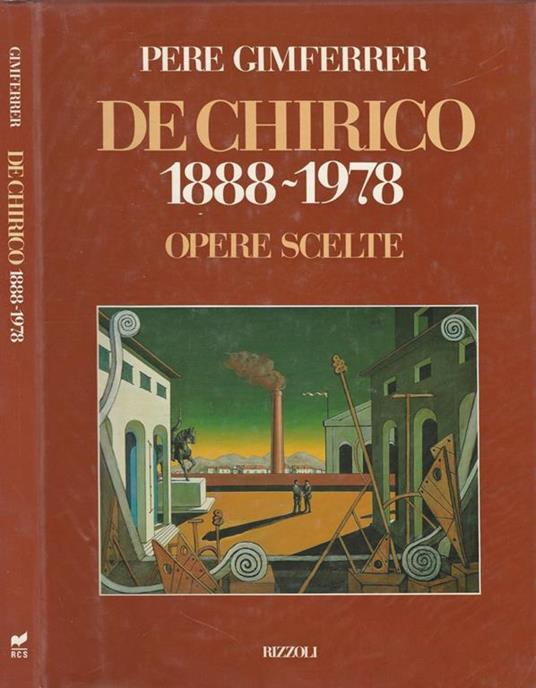 De Chirico - Pere Gimferrer - copertina