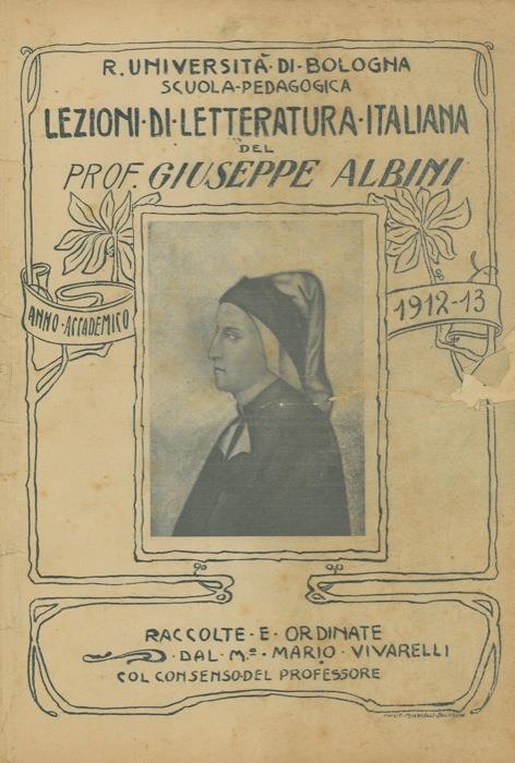 Lezioni di letteratura italiana - Giuliana Albini - copertina