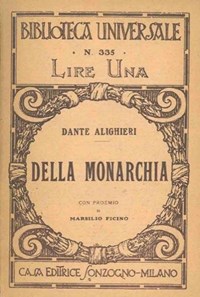 Della Monarchia Dante Alighieri Libro Usato Sonzogno IBS