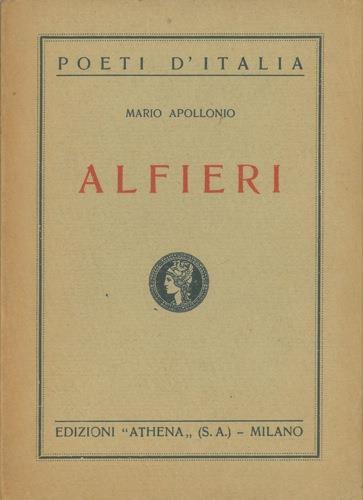 Alfieri - Mario Apollonio - copertina