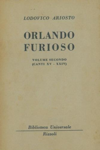 L' Orlando furioso - Ludovico Ariosto - copertina