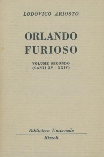 Orlando Furioso - Ludovico Ariosto - copertina