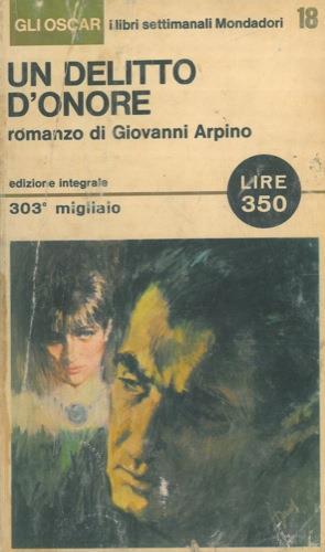 Un delitto d'onore - Giovanni Arpino - copertina