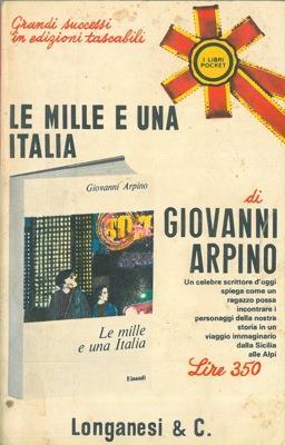 Le mille e una Italia - Giovanni Arpino - copertina