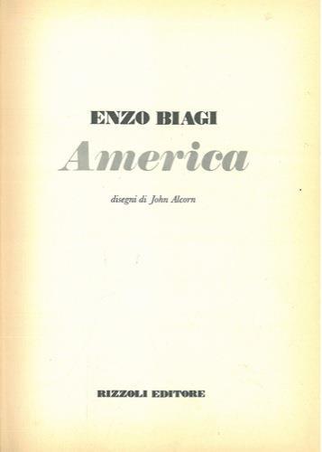 America - Enzo Biagi - copertina