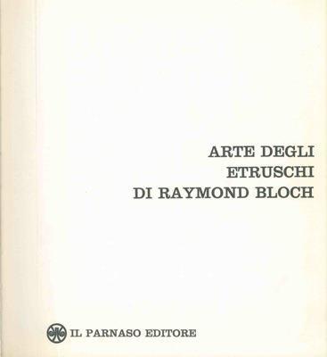 Arte degli Etruschi - Raymond Bloch - copertina