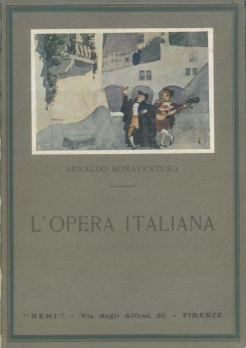 L' opera italiana - Arnaldo Bonaventura - copertina