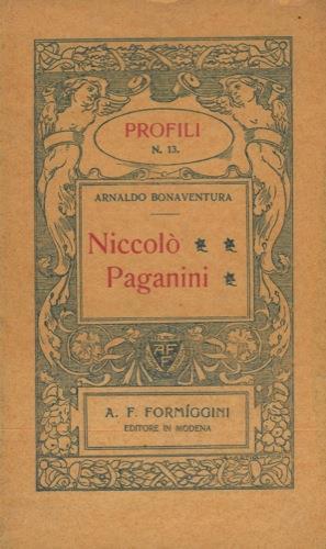 Niccolò Paganini - Arnaldo Bonaventura - copertina