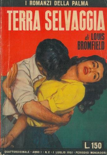 Terra selvaggia - Louis Bromfield - copertina