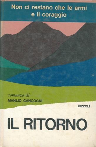 Il ritorno - Manlio Cancogni - copertina