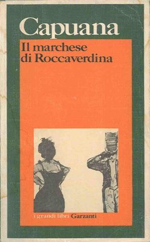 Il Marchese di Roccaverdina - Luigi Capuana - copertina