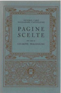 Pagine scelte - Annibal Caro - copertina